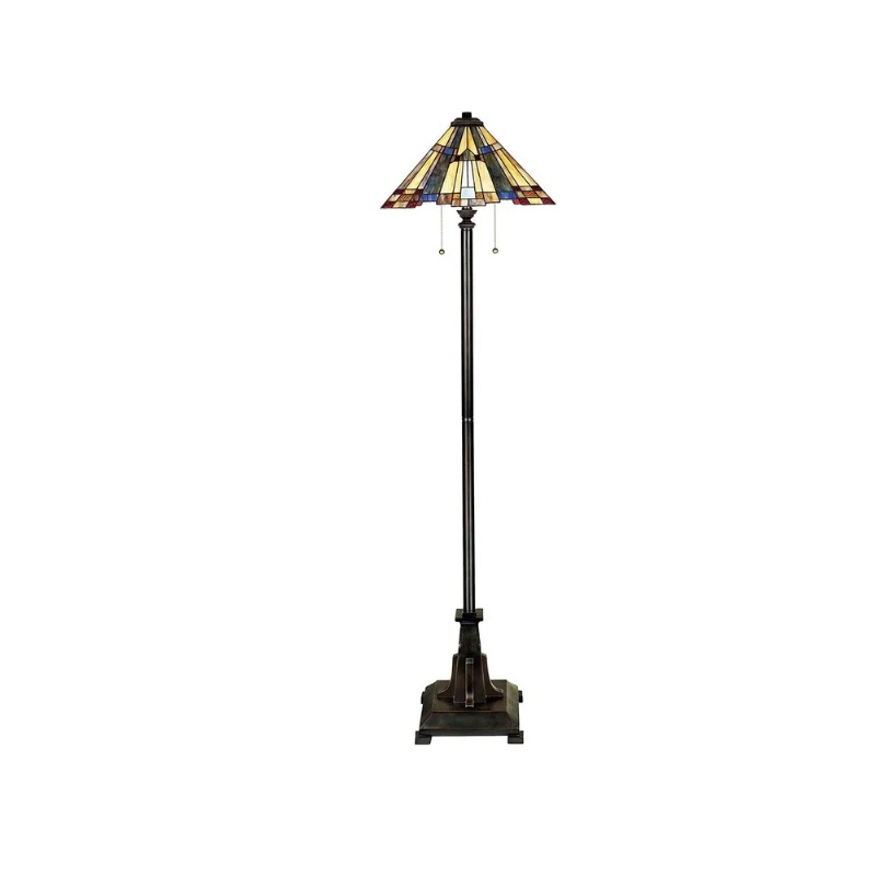 Vitrážová lampa Elstead INGLENOOK 158 cm 2xE27 60W