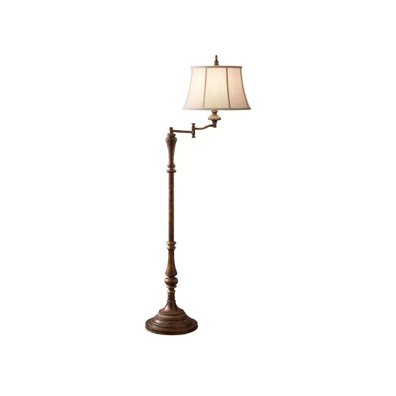 Stojací retro lampa Elstead GIBSON SWFL 1xE27 168 cm