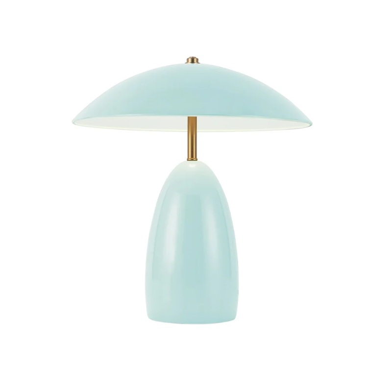 Elstead POPPY stolní lampa 35 cm LED 11,5W modrá