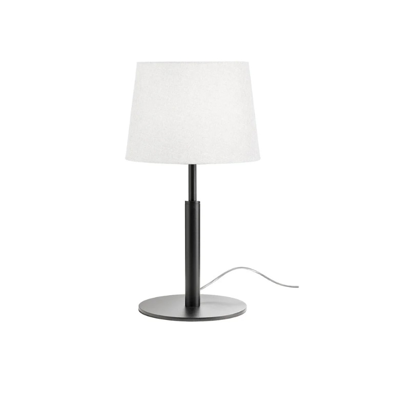 Redo NEMIA černá stolní lampa do ložnice 1xE27