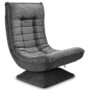 Relaxační křeslo SWIVEL - šedá