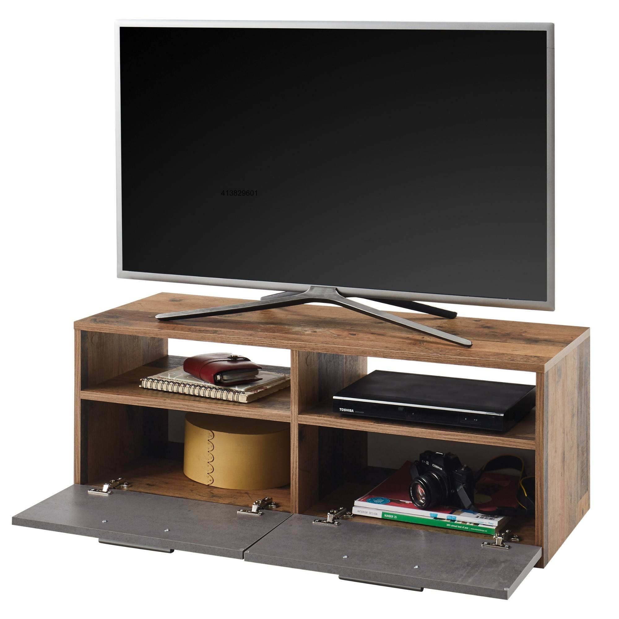 TV komoda RANA – old style/antracit